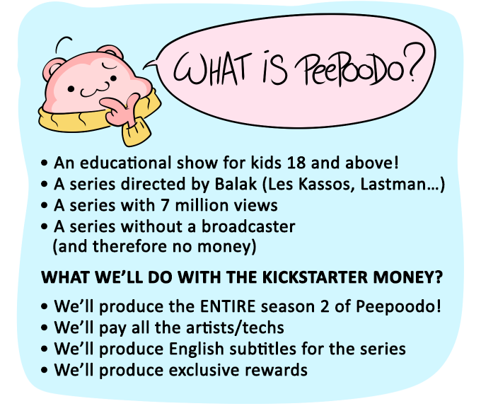 Peepoodo Season 2 Crowdfunding